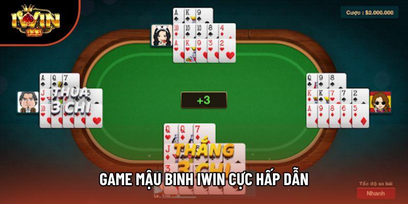 Game mậu binh iwin cực hấp dẫn