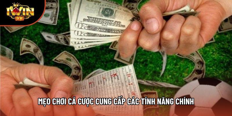Mẹo chơi cá cược cung cấp các tính năng chính Mẹo chơi cá cược cung cấp các tính năng chính