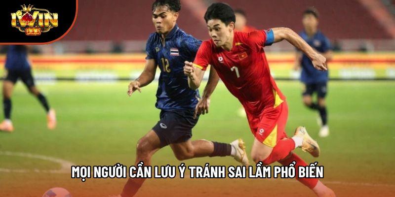 Mọi người cần lưu ý tránh sai lầm phổ biến